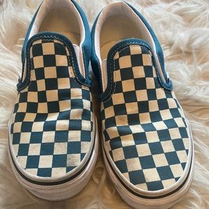 Kids checkered vans